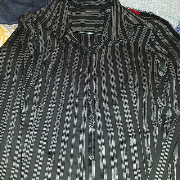 Pin stripe button down - Picture 1 of 1